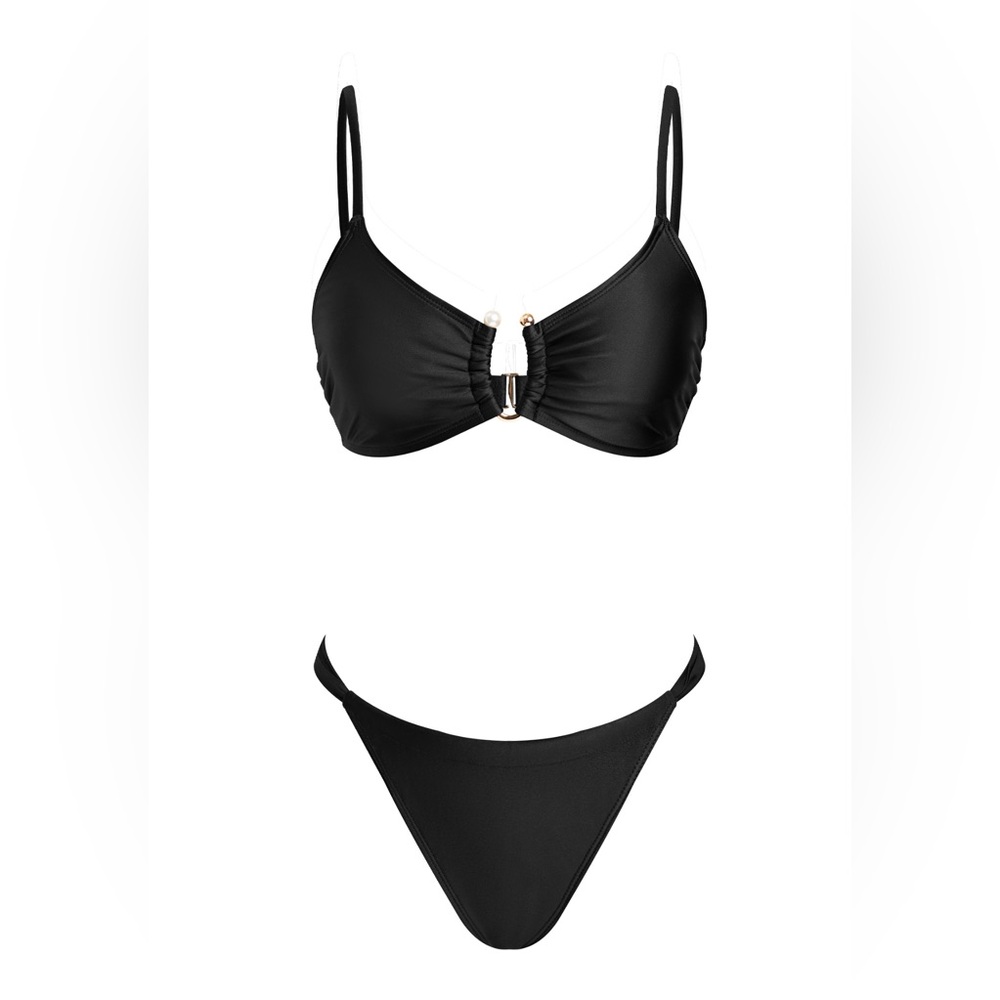 x JJD Provence Sun Black Bikini Set